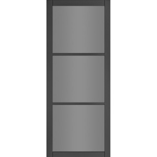 Deanta Camden Black Prefinished Tinted Glaze 1981mm x 610mm x 35mm