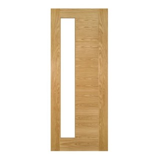Deanta Seville Prefinished Oak Side Lite Glazed 1981mm x 838mm x 35mm