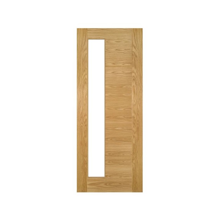Deanta Seville Prefinished Oak Side Lite Glazed 1981mm x 838mm x 35mm