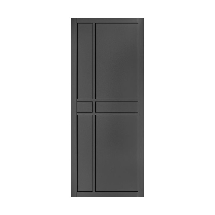 Deanta Dalston Black Prefinished 2040mm x 826mm x 40mm