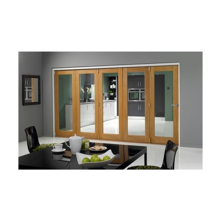 Jci Oak Veneer Folding 1 Light Door 3590mm