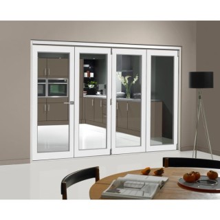 Jci Door Pre Finished 1 Light White Room Divider 3000 x 40mm