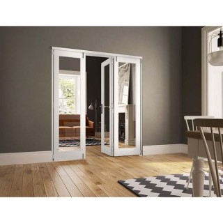 Jci White Fold Flat Room Divider Door 2090mm