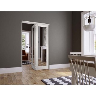 Jci Door Fold Flat Room Divider White 1190mm