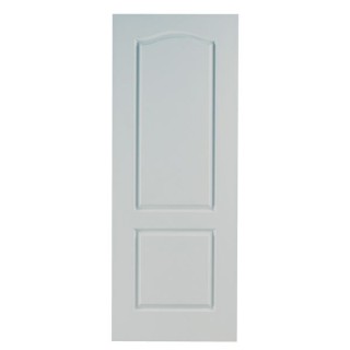 Travis Perkins White Primed 2 Panel Grained Hollow Core Door 1981 x 762 x 35mm