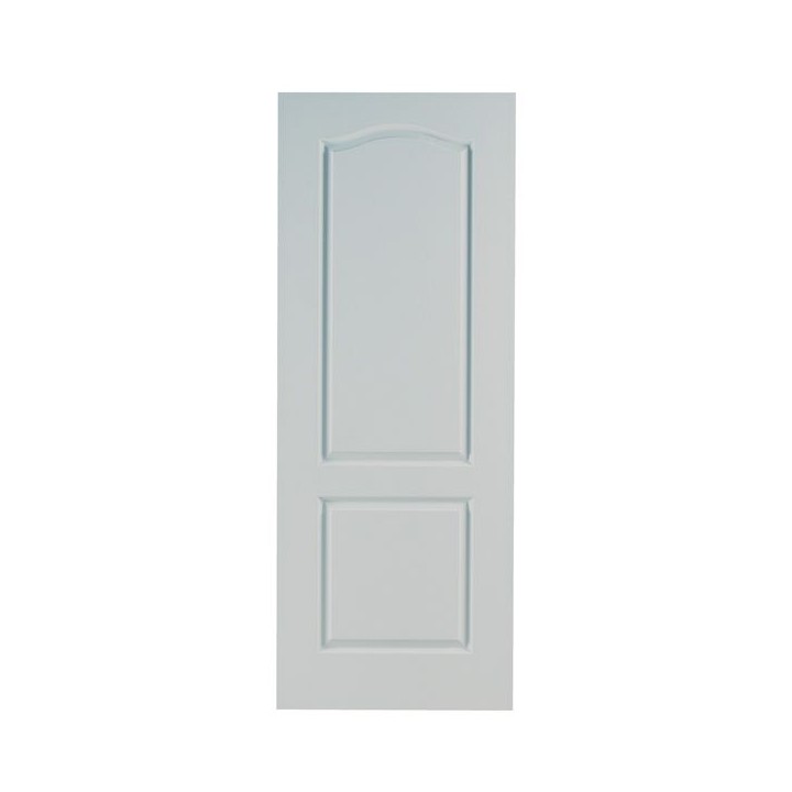 Travis Perkins White Primed 2 Panel Grained Hollow Core Door 1981 x 762 x 35mm