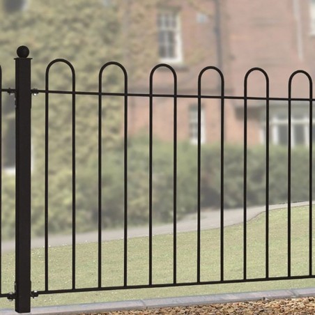 Court Metal Fence Panel 1830mm GAP x 950mm High Zinc & Powder CRZP01