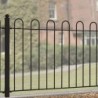 Court Metal Fence Panel 1830mm GAP x 950mm High Zinc & Powder CRZP01