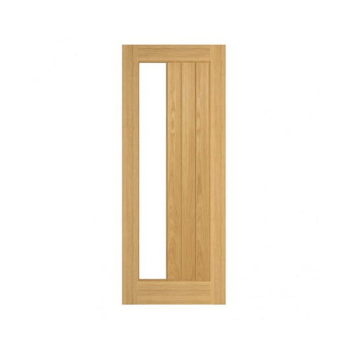 Deanta Ely Prefinished Oak 1L Glazed Door 1981 x 686 x 35mm
