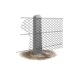 4ft 9  Supreme Concrete Chainlink Intermediate Post - Pack of 36