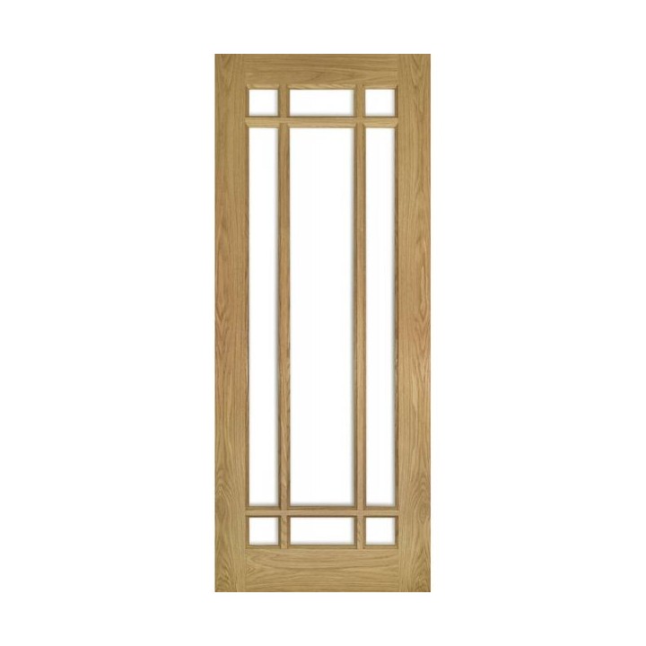 Deanta Kerry Unfinished Oak Bevelled Glaze 1981mm x 762mm x 35mm