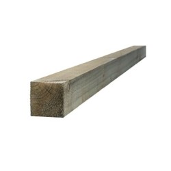 Green Treated UC4 Incised Fence Posts 100 x 100mm x 3.0m