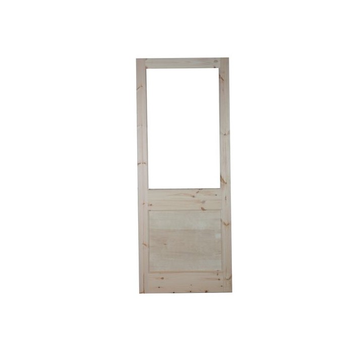 External 2XG Unglazed Door Wooden Grey