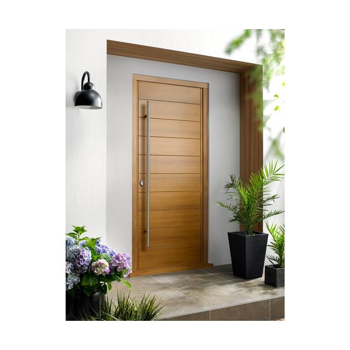 Oslo External Front Oak Veneer Door 1981 x 762 x 44mm