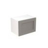 Flatpack Bridging Unit Shaker Ultra Matt Dust Grey 360mm x 500mm - FKKH0818
