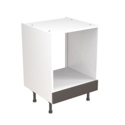 Flatpack Built Under Oven Housing Unit Ultra Matt Graphite Slab 600mm - FKKF0905