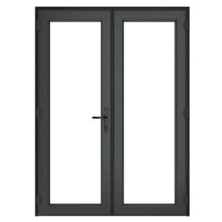 Crystal French Doors GREY-WHITE 2055 x 1490 x 70mm