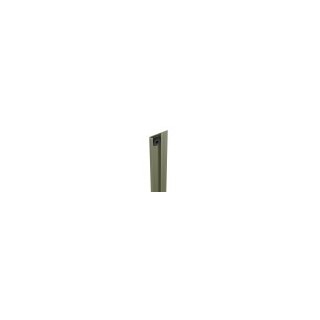 Durapost U Channel Cover Strip Olive Grey 2100mm Home Delivered