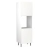 Flatpack Single Oven Tower Super Gloss White Slab 600mm - FKKF0031