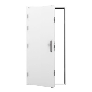 Lathams Left Hand Hinge Security Personnel Door 2020 x 1195 x 90mm Open Out