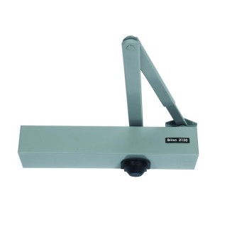 Briton Overhead Door Closer Silver