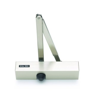 Briton Door Closer Universal Silver
