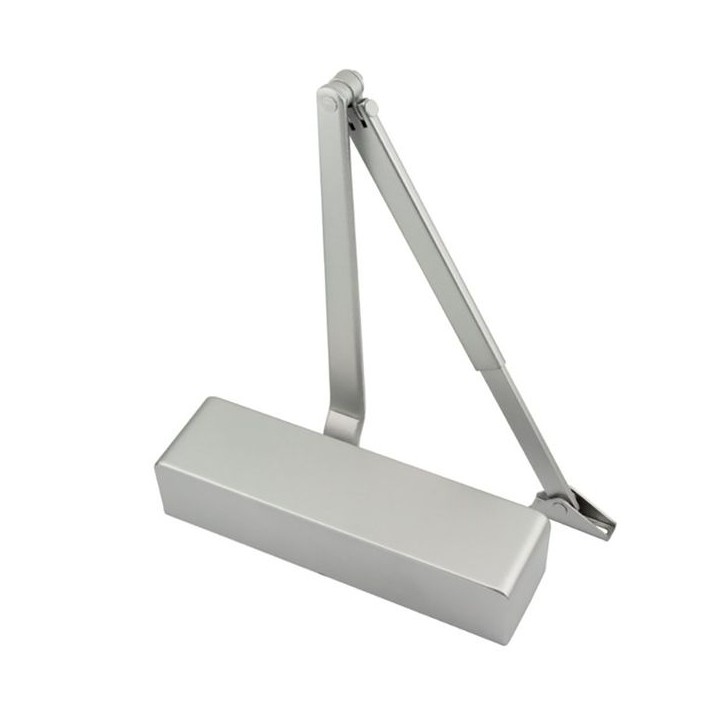 Eclipse 93 Series adjustable door closer Silver