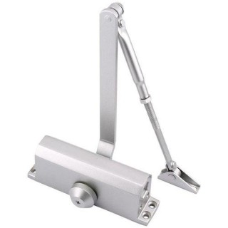 Eclipse 73 Series Fire Rated Door Closer Silver