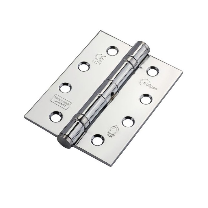 Eclipse Grade 11 Fire Hinge Polished Chrome