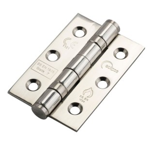 Eclipse Grade 7 Fire Hinge Polished Stainless Steel