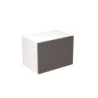 Flatpack Bridging Unit Super Gloss Graphite Slab 360mm x 500mm - FKKF0418