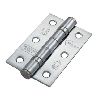 Eclipse Grade 7 Fire Hinge Satin Chrome Plated