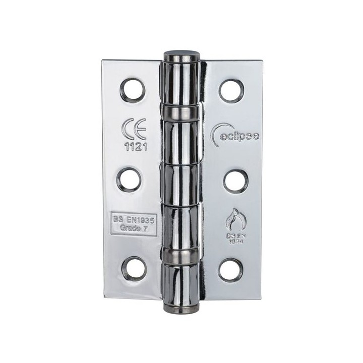 Eclipse Grade 7 Fire Hinge Polished Chrome Plated