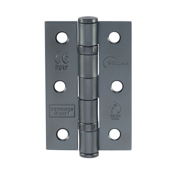 Eclipse Grade 7 Fire Hinge Matt Black