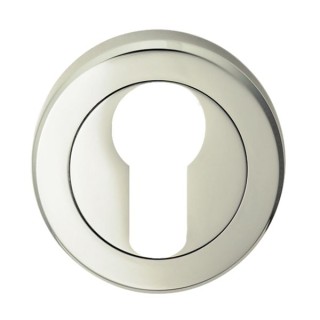 4FireDoors Euro Profile Escutcheon Chrome 51mm 2 Pack
