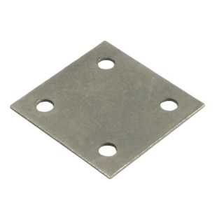 Hafele Fixing Plate 50 x 50 x 2 Self Colour