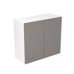 Flatpack Wall Unit Super Gloss Dust Grey Slab 800mm - FKKF0338