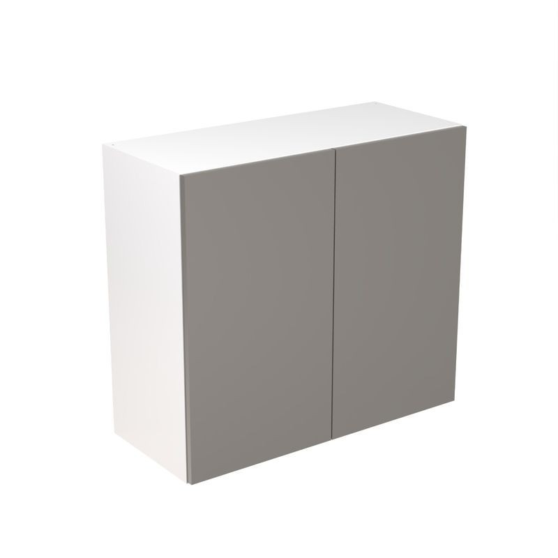 Flatpack Wall Unit Super Gloss Dust Grey Slab 800mm - FKKF0338 Flatpack Wall Unit Super Gloss Dust Grey Slab 800mm - FKKF0338
