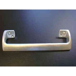4Trade Pull Handle Oval Grip Satin Anodised Aluminium 225mm