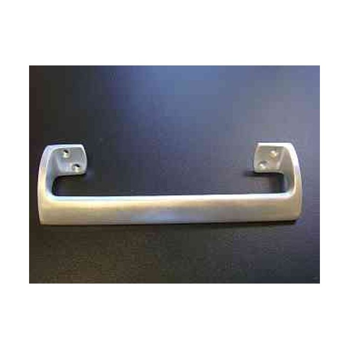 4Trade Pull Handle Oval Grip Satin Anodised Aluminium 225mm