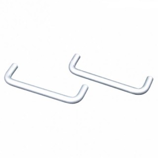 4Trade Pull Handle Satin Anodised Aluminium 100mm Pack of 2