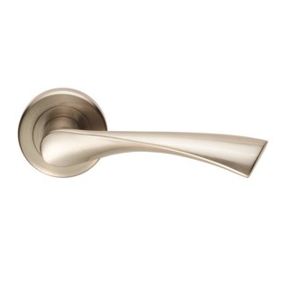 Carlisle Brass Serozzetta Venti Lever On Rose - Satin Nickel