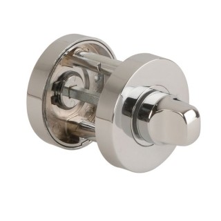 Jigtech Round Bathroom Turn & Release Set Polished Chrome