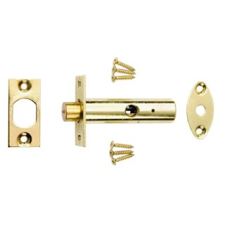 4Trade Brass Security Door Rack Bolt