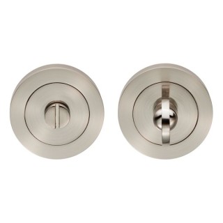Carlisle Brass Turn & Release On Concealed Fix Round Rose Satin Nickel