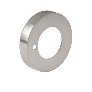 Jigtech Round Privacy Rose Cover Satin Chrome Plated Pair