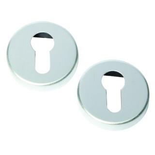 4FireDoors Euro Profile Escutcheon Satin Stainless Steel