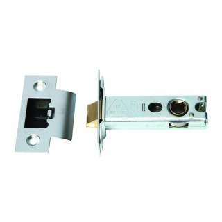 4FireDoors Heavy Duty Tubular Latch Satin Stainless Steel 76mm