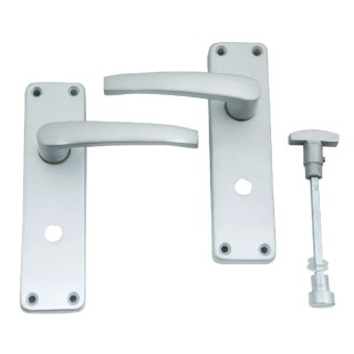 4Trade Manila Lever Bathroom Lock Handle