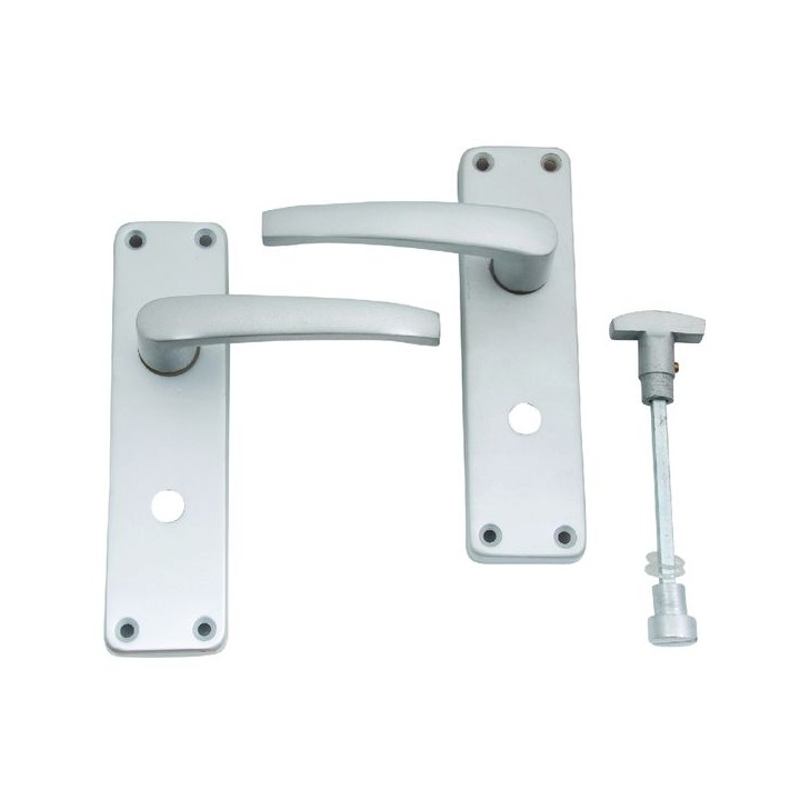 4Trade Manila Lever Bathroom Lock Handle